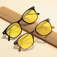 Plastic night vision sunglasses KY007夜视平光