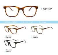 Plastic acetate eyeglasses frame for women WD1451P