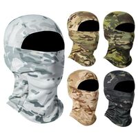 Balaclava ski polyester windproof insulated tactical camouflage mask MZ21407