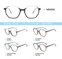Plastic acetate eyeglasses frame WD4305