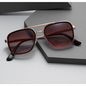 Plastic + metal retro sunglasses Elit 60-H2436-EL
