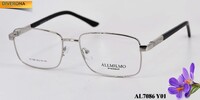 Мужская металлическая оправа из стали для очков Allmilmo AL7086