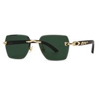 Metal rimless sunglasses Elit 3075-EL
