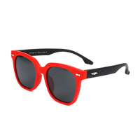 Polarized silicone sunglasses with UV400 protection for kids T11070