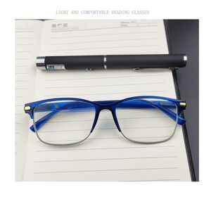 Plastic reading glasses Y819 with Blue ray cut protection, diopters from +1.00 to +4.00