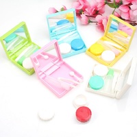 Набор для контактных линз складной с зеркалом и пинцетом 892