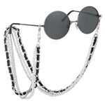 Metal non-slip chain multi-layer, with pearl, for glasses and masks GL501