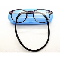 Ready-made folding magnet plastic frame glasses with diopters 5518 (from 10 pieces) 