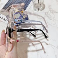 Оправа комбинированная с линзами Blue Ray Cut MAMO TR8885