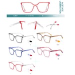 Оправа пластиковая из ламинированного многослойного ацетата с флексом Big City CL9017