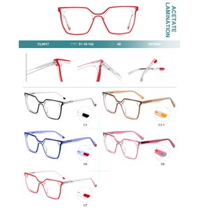 Оправа пластиковая из ламинированного многослойного ацетата с флексом Big City CL9017