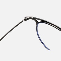 Metal eyeglasses for reading V6020 with blue ray cut protection, diopters from 0.00 to -6.00, not centered