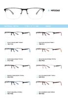 Металлическая оправа с дужками из материала TR-90 MR0068