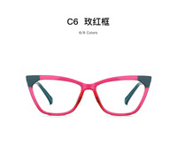 Plastic frames for glasses TR90+CA material (flex hinges) FOCUS FCS2040