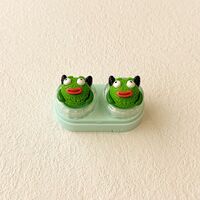 Mini soft contact lens kit retractable W-CT33独眼小怪