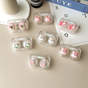 Mini soft contact lens kit W806-03抱花兔头