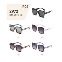 Polarized metal + TR90 sunglasses P05KY 2972