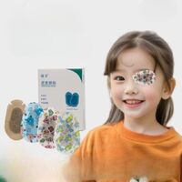 Occluder - children's eye breathing cartoon patch for amblyopia, strabismus, after surgery GF0004, 20 pieces box