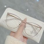 Combined frame (metal + TR90) with Blue Ray Cut protection lenses and flex MAMO S11507