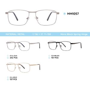 Оправа для очков металлическая мужская с флексом MM1057