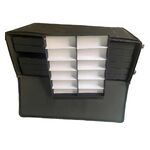 Передвижной бокс-чемодан на 168 мест (14 паллетов по 12 ячеек) под очки и оправы 168付