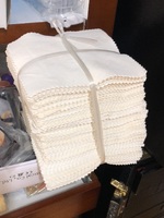 Suede napkin individually wrapped 2020329, 15*15 cm