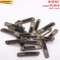 Covered glasses spring hinge FL09-8 (price is for 1 set - 18 pieces)