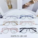 Оправа гибридная, пластик + металл, линзы с Blue Block покрытием SANTA 01076