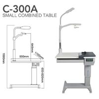 Ophthalmologist workstation, combined table C-300A, tabletop 900*500 mm