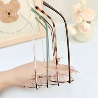 Оправа металлическая с линзами Blue Ray Cut MAMO 8781