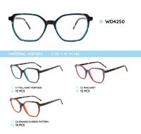 Plastic acetate eyeglasses frame for women WD4250