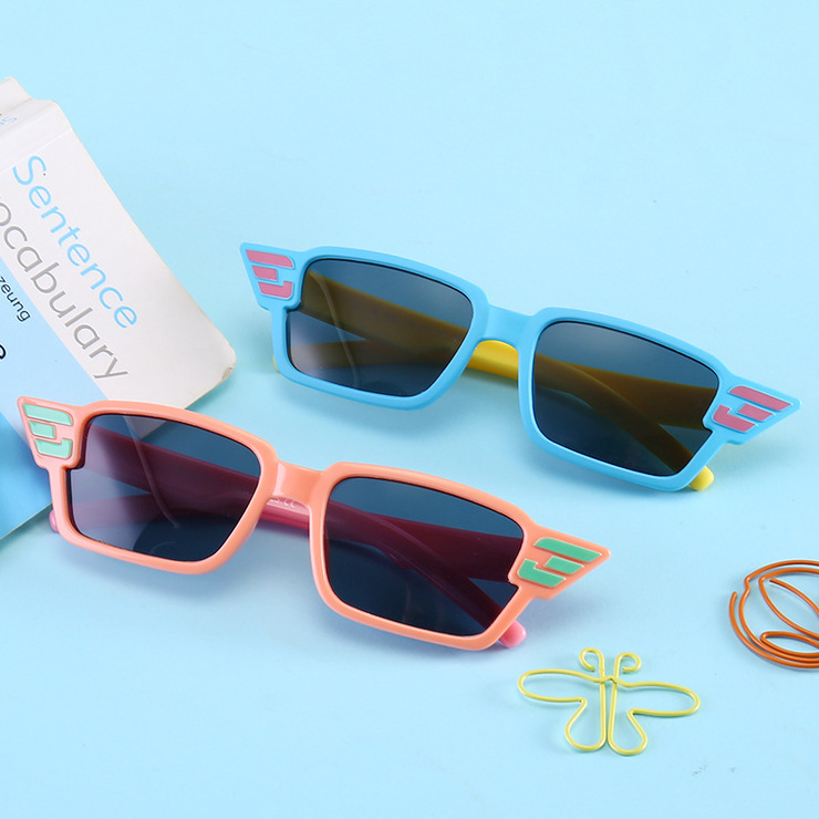Polarized silicone sunglasses with UV400 protection for kids T1936