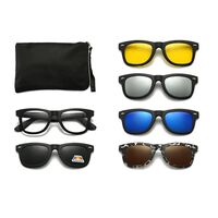 Rim's El Dorado with a set of polarized sunglasses bits on the magnet 2206A 每套5件