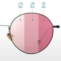 Очки металлические фотохромные с защитой от синего света 9625-GT