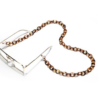 Acrylic eyeglass chain - assorted colors for choice GB067