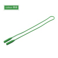 Шнурок-фиксатор для очков силиконовый 27 см, отверстие 4*7 мм