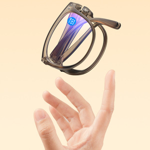 Складные очки пластиковые для чтения KY6105 и защитой Blue ray cut, диоптрии от +1.00 до +4.00, РМЦ=62-64