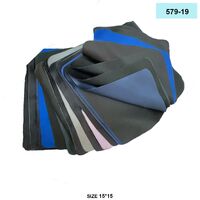 Microfiber cloth, assorted material and color for wiping lenses in glasses 579-19, 15*15 cm (price per pack)