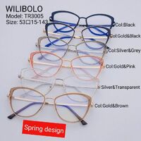 Оправа металл + TR90 ультратонкая с флексом Wilibolo TR3005