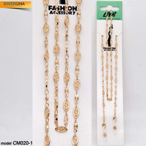 Цепочка для очков металлическая CM020-1 链条