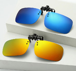 Насадка солнцезащитная для очков в футляре фотохромные и Polarized FK34