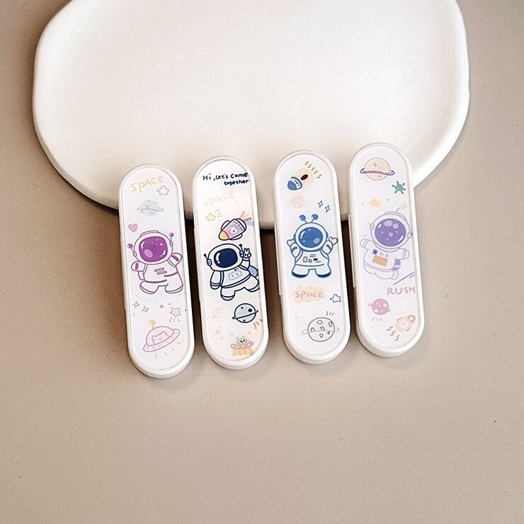 Mini soft contact lens kit 101镊子4个装宇航员