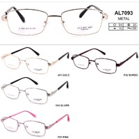 Metal eyeglass frame, material steel Allmilmo AL7093