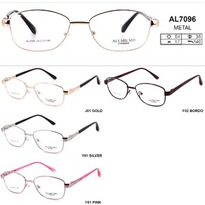 Metal eyeglass frame, material steel Allmilmo AL7096