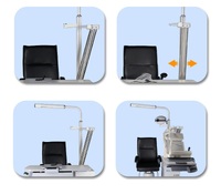 Рабочее место офтальмолога, комбинированный стол + кресло S-555B