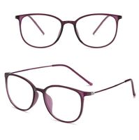 Photochromic plastic glasses with protection Blue Cut KY872-5防蓝光