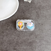 Mini soft contact lens kit W806透明盒小樱