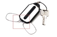 Пенсне для чтения портативное складное в брелке 001