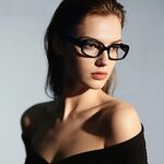 Оправа женская пластиковая из материала TR90, линзы с защитой от ультрафиолета и синего света More LS034