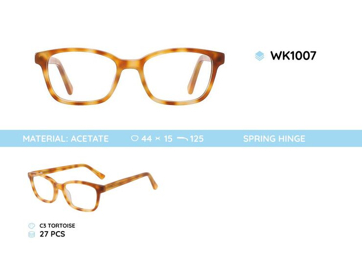 Acetate plastic frames for kids WK1007